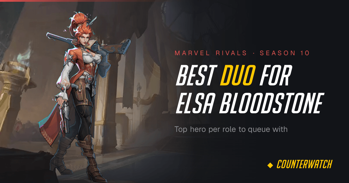 Best Duo for Elsa Bloodstone · Marvel Rivals Season 10
