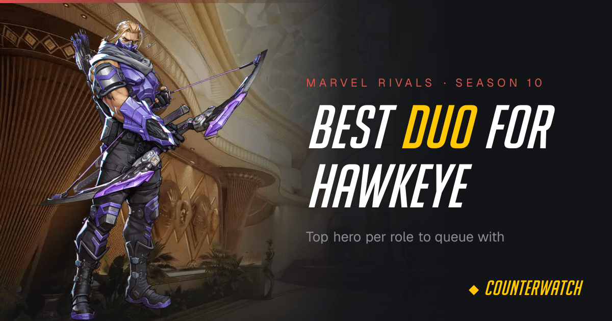 Best Duo for Hawkeye · Marvel Rivals Season 10