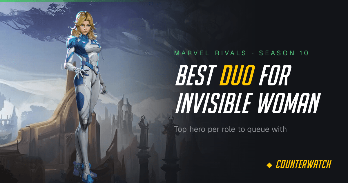 Best Duo for Invisible Woman · Marvel Rivals Season 10