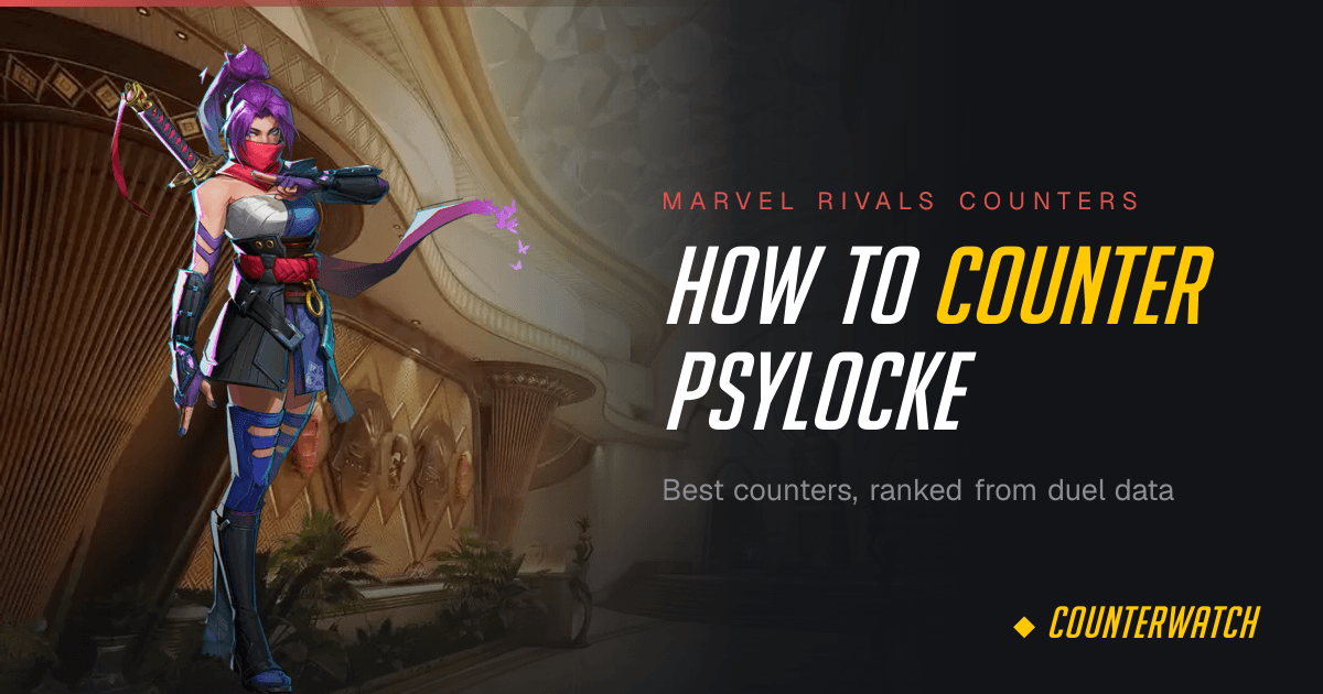How to Counter Psylocke in Marvel Rivals
