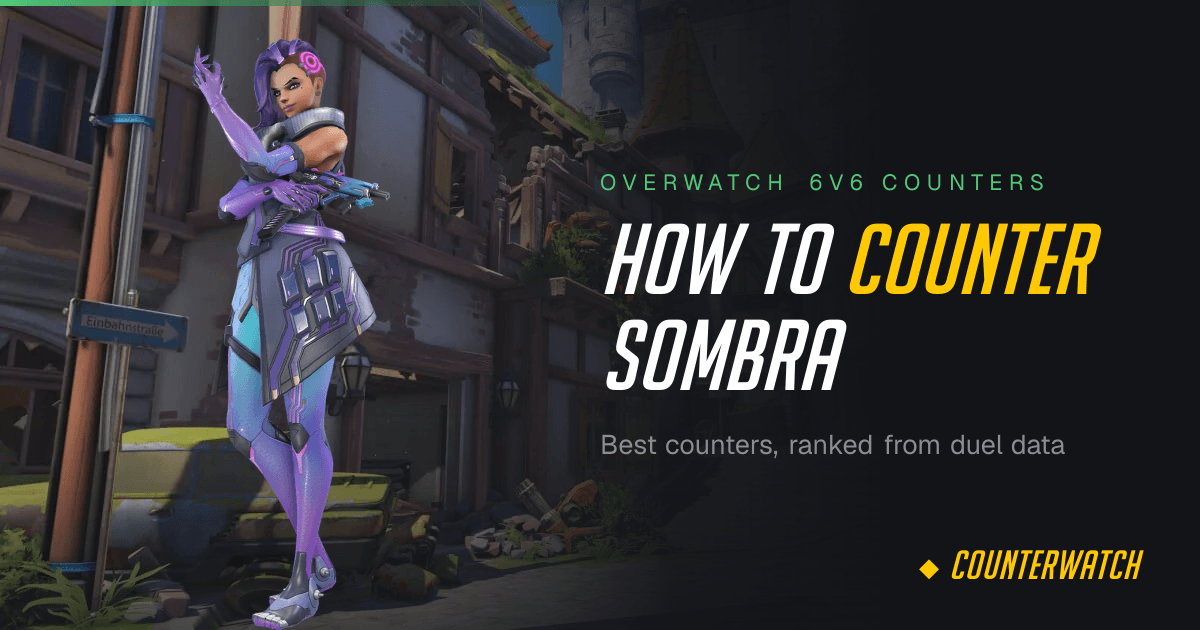 How to Counter Sombra in Overwatch 6v6